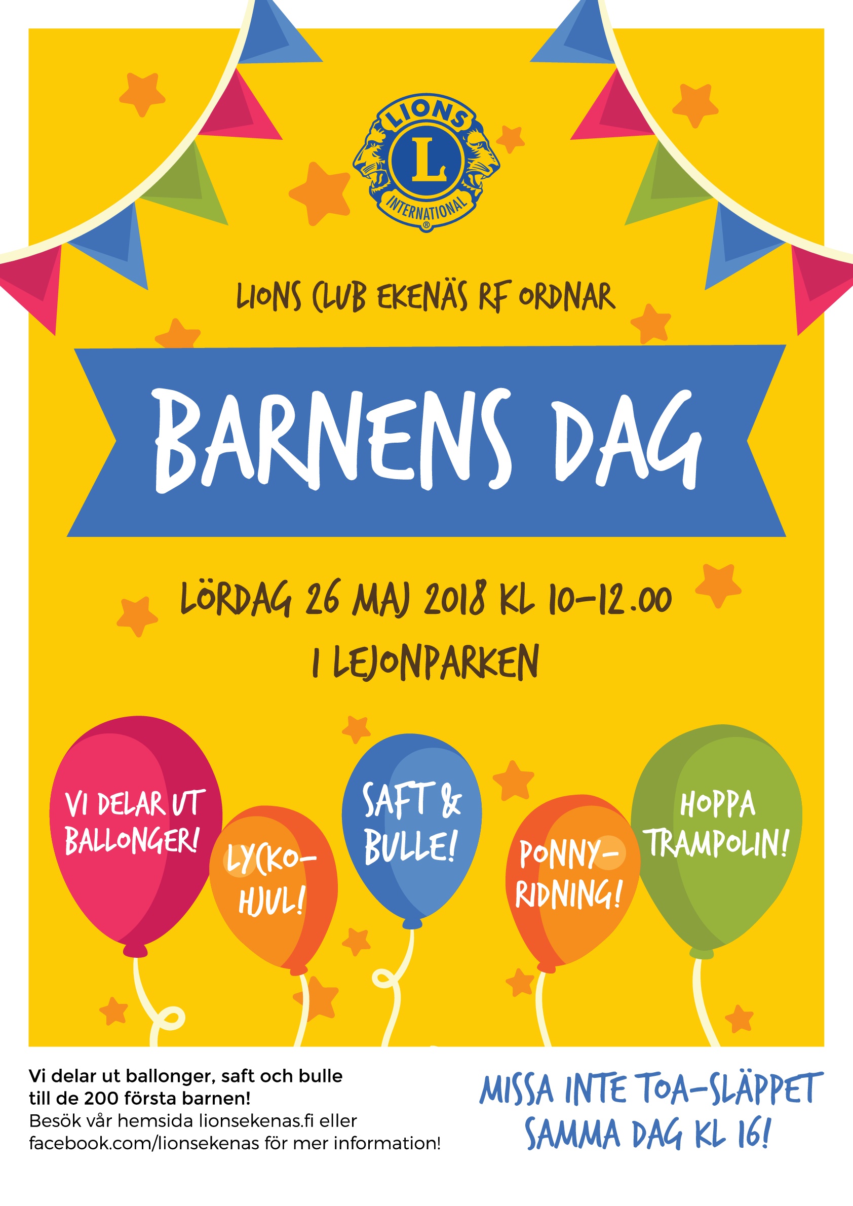 Barnens dag affisch