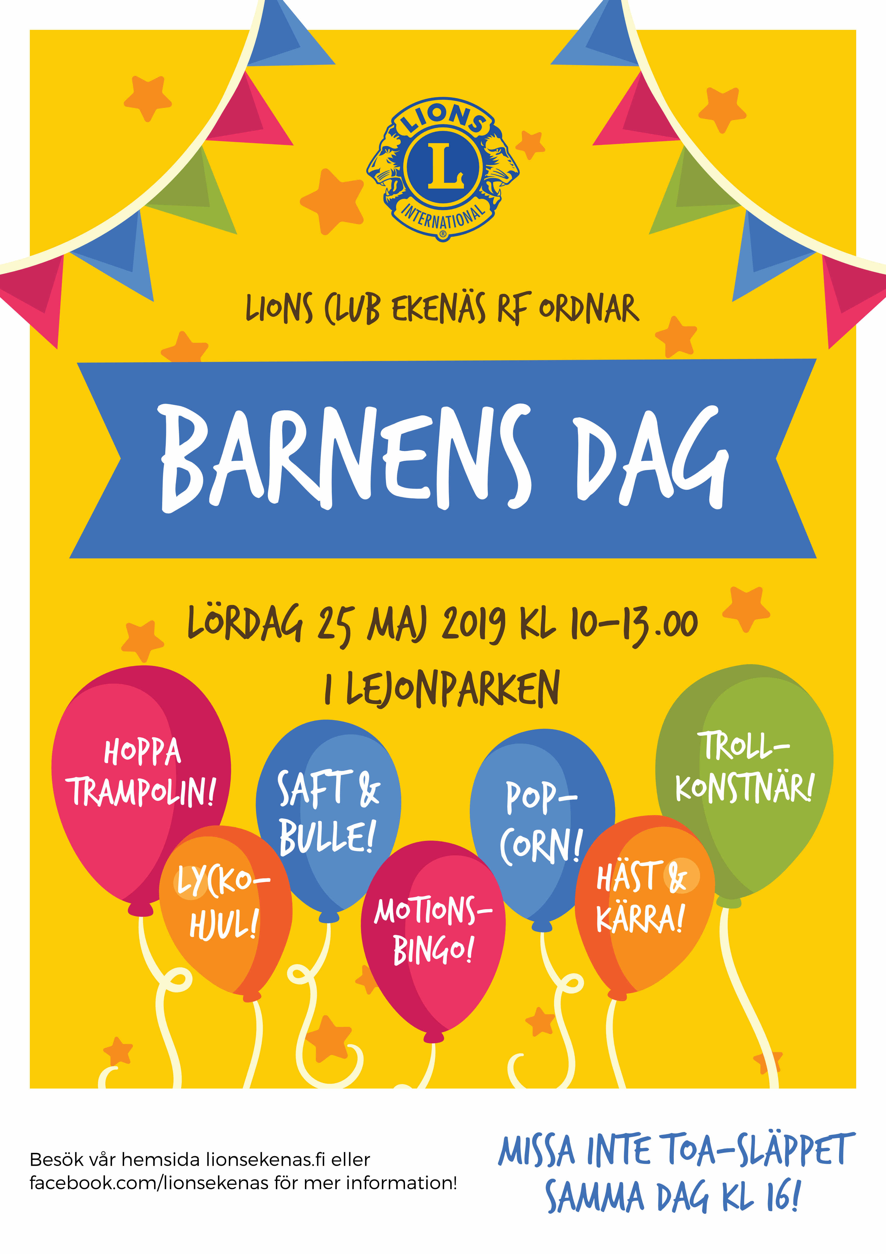 Barnens dag affisch