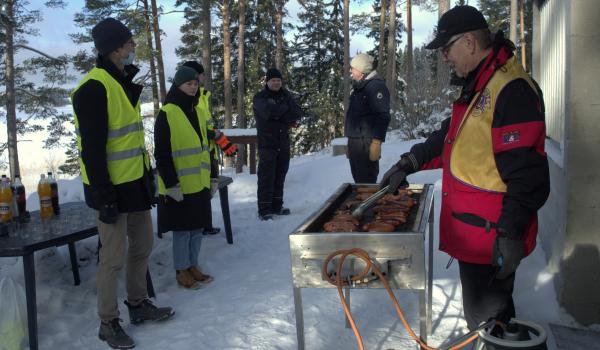 DUV i Västnylands utedagar 13-14.2.2021 (foto: Henry Andersson)