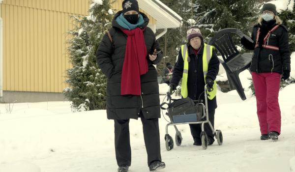 DUV i Västnylands utedagar 13-14.2.2021 (foto: Henry Andersson)