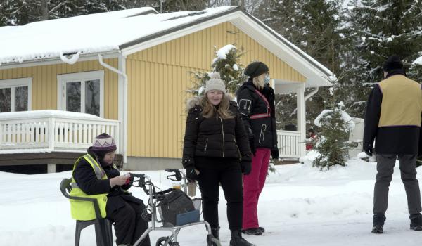 DUV i Västnylands utedagar 13-14.2.2021 (foto: Henry Andersson)