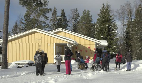 DUV i Västnylands utedagar 13-14.2.2021 (foto: Henry Andersson)