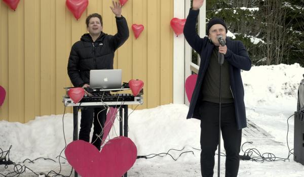 DUV i Västnylands utedagar 13-14.2.2021 (foto: Henry Andersson)