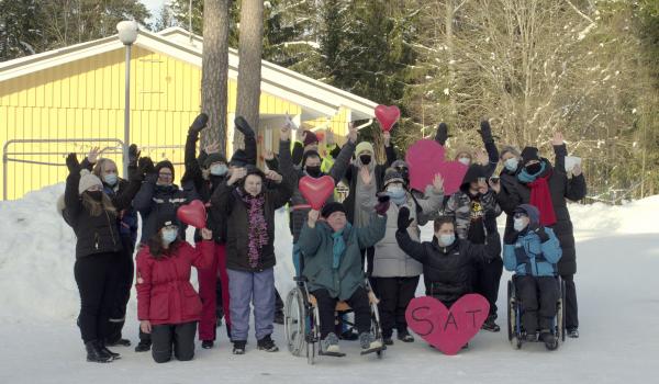 DUV i Västnylands utedagar 13-14.2.2021 (foto: Henry Andersson)