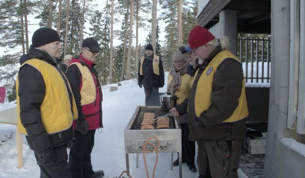 DUV i Västnylands utedagar 13-14.2.2021 (foto: Henry Andersson)