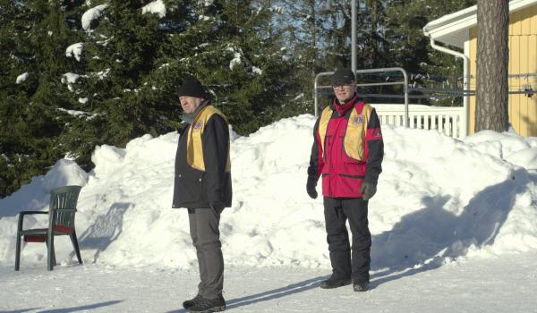 DUV i Västnylands utedagar 13-14.2.2021 (foto: Henry Andersson)