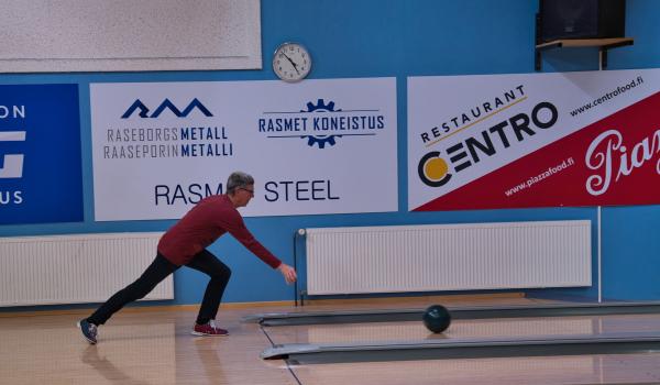 Bowlingkamp mot Lions Ingå 12.3.2025 (foto: Henry Andersson)